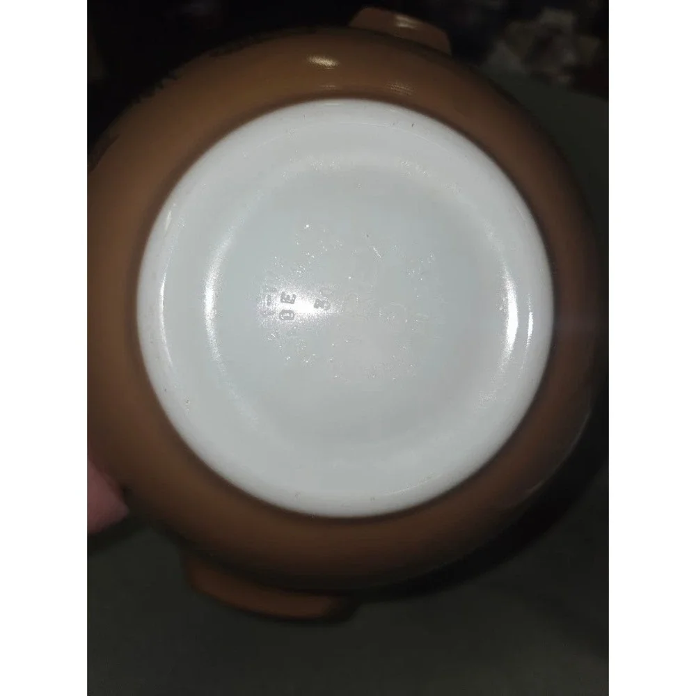 Vintage Pyrex Early American Gold Cinderella Mixing Bowls 441 1.5 Qt Set of 2